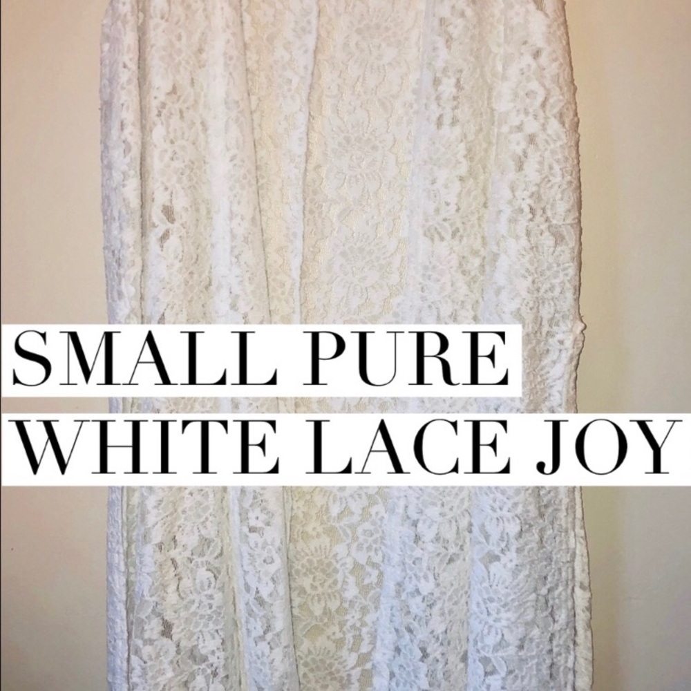 Lace Joy White